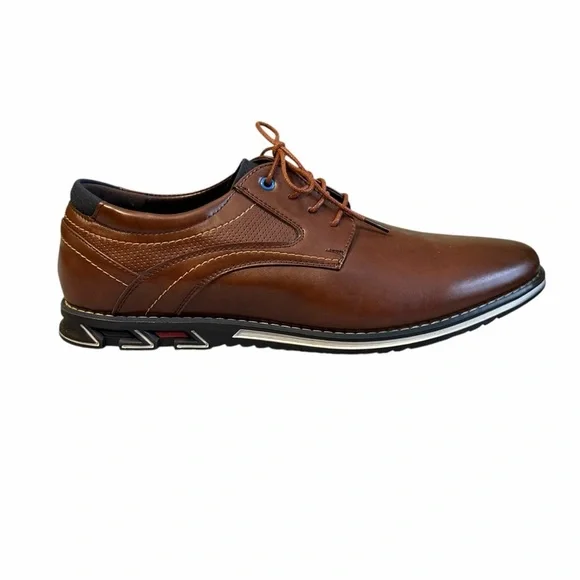 Gatsby Oxford Lisse All-Day Comfort Dress Shoe Brown Size 11 #2000 - Picture 7 of 10
